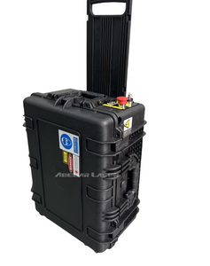 Limpiador de óxido láser portátil pulsado JPT de 100W estilo equipaje de alta calidad