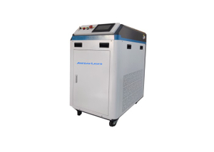 máquina de la limpieza del laser del pulso de 300W 500W para el retiro del aceite del óxido de la pintura