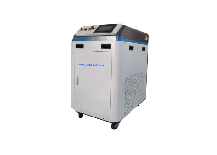 máquina de la limpieza del laser del pulso de 300W 500W para el retiro del aceite del óxido de la pintura