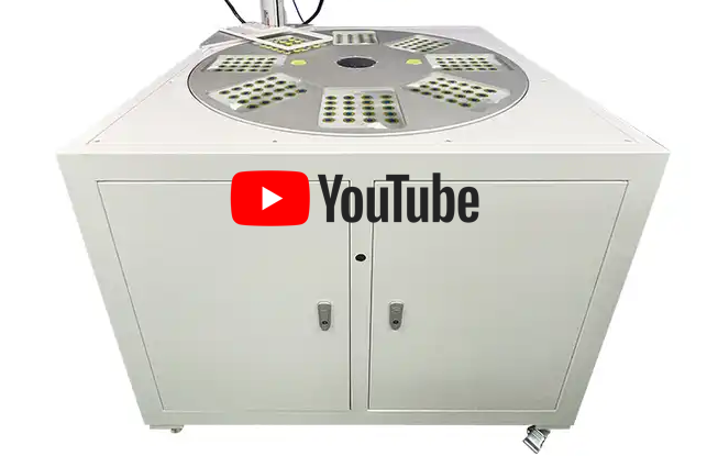 rotate table laser marking machine solution