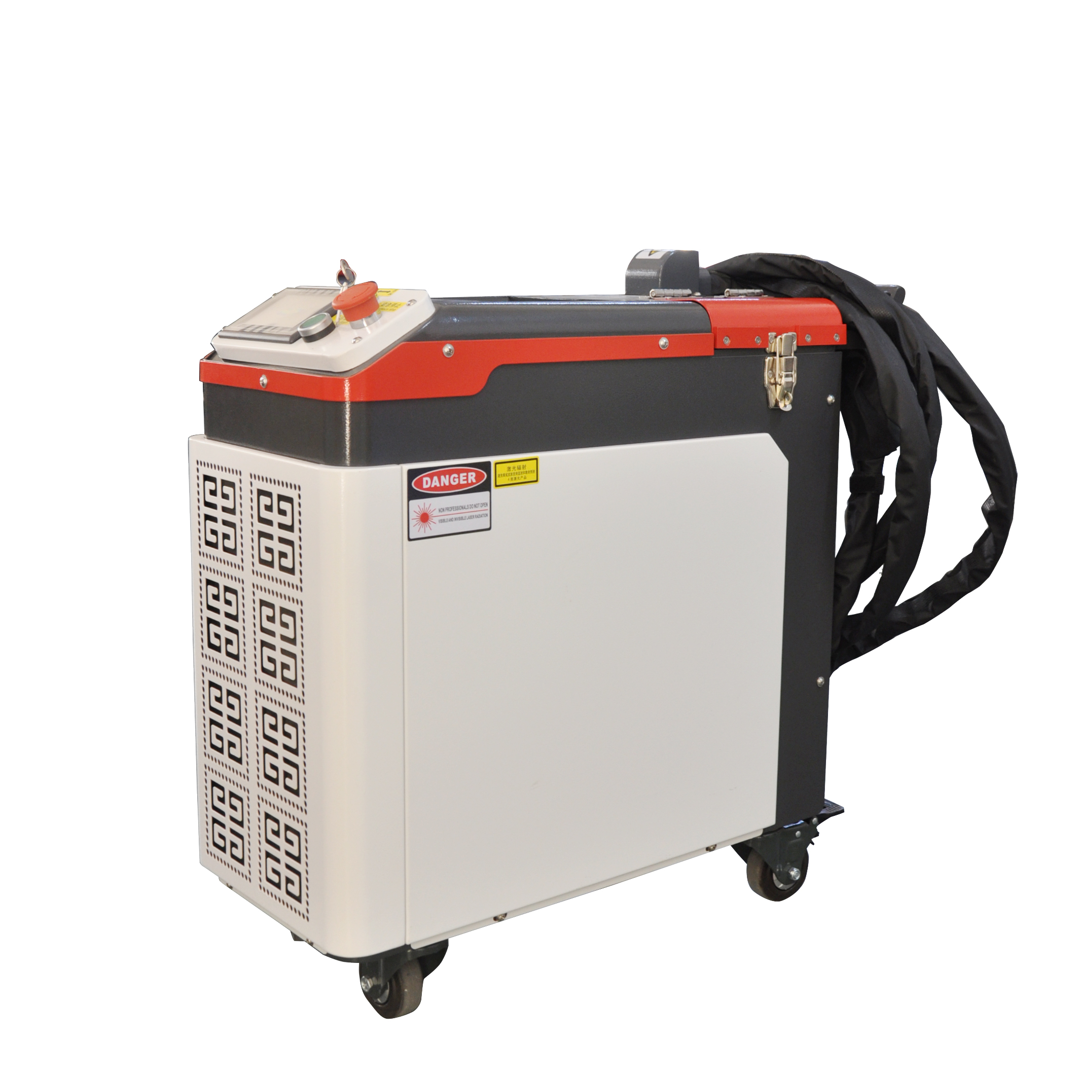JPT 100W 200W máquina de limpieza láser de pulso aceite de pintura de óxido