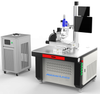 Soldador automático del laser de la fibra de la refrigeración por agua para el aluminio del metal